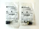 (2) NIB Allen-Bradley 800FP-G5 22mm Yellow Momentary Push Buttons