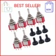 Twidec/6Pcs Mini Momentary Toggle Switch SPDT 3 Position 3 Pins (0N)-Off-(ON) Mi