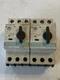 Lot Of 2 SIEMENS  3RV1021-1JA10  MANUAL MOTOR STARTER