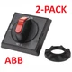 ABB OHBS2AJ 1SCA105213R1001 IP65 Selector Handle OT16 OT125F Defeatable (2-PACK)