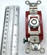 Hubbell Wall Switch, 3-Way, 20A, SS, Barrel Key Locking No Key HBL1223RKL New
