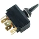 Seachoice Black DPDT 3 Position On / Off / On Toggle Switch for Boats