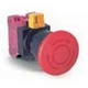 IDEC Corporation HW1B-V4F01-R Switch Emergency Stop N.C. SPST Mushroom Button...