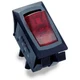 GARDNER BENDER GSW-42 LIGHTED APPLIANCE ROCKER SWITCH 1/2" SPST 15A 250V