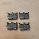LOT OF 4 ABB MCB-10 AC15 400V/230V/120V 4/6/8A