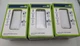 3 x New Leviton DSL06-1LZ 300W LED/CFL White Decora Rocker Dimmer With Slide Bar