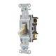 HUBBELL CSB320I Wall Switch,Ivory,20 A;Back; Side,3-Way 49YL43
