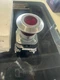 Allen-Bradley 800T-FXQ10RA1 30mm Push-Pull Button Illuminated Red Mushroom 120V