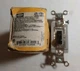 HUBBELL HBL1201 BROWN COMMERCIAL WALL ELECTRIC SWITCH 1-POLE 15A TOGGLE  NEW NIB
