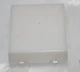 Lot of 3 EATON E30KF60 SQUARE PUSHBUTTON OPERATOR LENS / BLANK /WHITE, 30.5MM
