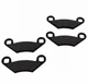 Polaris 350 Big Boss L Brake Pads Middle Axle Brakes fits 1993