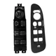 LCWRGS Power Window Switch with Black Bezel for 2002-2010 Dodge Ram 