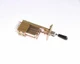 1x 160024L Switchcraft Telever Switch w/ Black Knob Actuator 2-position Locking
