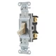 HUBBELL CS115I Wall Switch,Ivory,15 A;Side,Single Pole 6A672