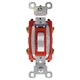 PASS & SEYMOUR CSB20AC2-W HARD-USE TOGGLE SWITCH, 20A, 120/277V, 2-POLE, WHITE