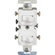 Eaton Wiring Devices 276W-BOX Series Combination Toggle Switch, White, 15 A, 120