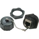 1PC L-COM WPBHC6 Panel Mount Coupler, RJ45, Bulkhead, Shielded, With Dust C