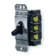 Hubbell Wiring Device-Kellems Hbl7810d Manual Motor Switch, 30 A, 3 P, 3 Phase,