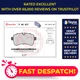 Brake Pads Set Rear PA6027 Brembo 42555917 500055564 504232812 29232 Quality New
