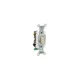 Leviton CS220-2I Toggle Switch 20A Double-Pole 120/277V Commercial Ivory