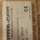 Pepperl+Fuchs NJ2-F-E02-2.062-V1 Sensor Connector, Made in Singapore