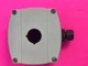 Allen-Bradley 800F-1PM 1-Hole 22mm Gray Plastic Push Button Enclosure Series A