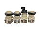 WESTINGHOUSE PBA1 MODEL B PUSH BUTTON CONTACT BLOCK 1 NO LOT OF 4