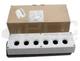NEW SIEMENS 3SB3 806-0AA3 EMPTY ENCLOSURE 6 HOLE