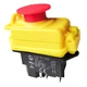 KEDU KJD17B/120V GF 5-Pin Waterproof Emergency Electromagnetic Pushbutton Switch