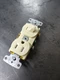 Hubbell RC108ITRZ 1-Pole Combination Toggle Switch w/Receptacle Ivory 15A