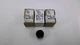 Schneider ZB4BA2 Black Flush Pushbutton Lot Of 3