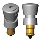 T&s Brass Push Button Metering Cartridge, Faucet 238AB T&s Brass 238AB 3 in