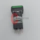 1PCS Fuji Green Illuminated Button AH164-TL AH164TL New