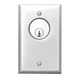 Sdc Key Switch,2-7/8 in. W, Momentary SPDT 702U Sdc 702U Stainless Steel