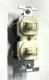 Leviton Light Almond Dual Wall Light Toggle 15A Single Pole New out of Pack NOS