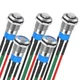 DaierTek 12MM Latching Push Button Switch 12V Silver