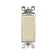 LEVITON 5603-I DECORA ROCKER SWITCH, 3-WAY, QUIET, 15A, IVORY (10 PACK)