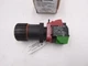 Hubbell Killark Push Button Black -1NO/1NC Short 3/4-14, GZ21-KZ3