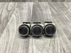 Lot Of 3 Fuji Electric AH30-F Black Momentary Push Button 10A 600V #19F67