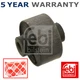 Febi Front Track Control Arm Bush Fits Honda Civic 1.4 1.5 1.6 1.7 TDi