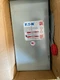 EATON DH361FGK 30A 600V 3P TYPE 1 FUSIBLE DISCONNECT SWITCH 