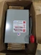 Eaton DH361UDK-CP Disconnect (NS) 30A 600V 3P3W NEMA 12 +AUX/Control Pole -NEW-O