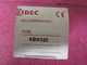 IDEC ASW220 Maintained Selector Switch, 2 Position Knob, DPST-NO, 10A, 600V, TW