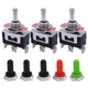 mxuteuk 3pcs Momentary Toggle Switch SPDT (ON)/Off/(ON) 3 3Pin (ON)/OFF/(ON) 