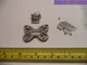 Qty = 1 Pack of 3: uxcell Butterfly Purse Clutch Latch P/N a19070500ux0506