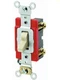 Leviton Single-Pole Heavy Duty Toggle Switch Switch | 1221-2I Ivory