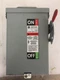 GE TGN3321R 30 AMP 240 VOLT 3 PHASE OUTDOOR NON-FUSIBLE DISCONNECT..D-2081