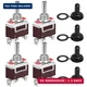 DaierTek Waterproof Momentary Toggle Switch 12V DC 20A Heavy Duty Marine SPDT Sw