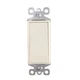 PASS & SEYMOUR LEGRAND TM873-LA DECORA SWITCH, 3-WAY, 15A, 120V ALMOND (10 PACK)
