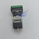 1PCS Fuji Green Illuminated Button AH164-TL AH164TL New